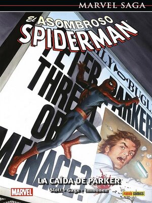 cover image of Marvel SAga. El Asombroso Spiderman. Universo Spiderman 57. La caída de Parker